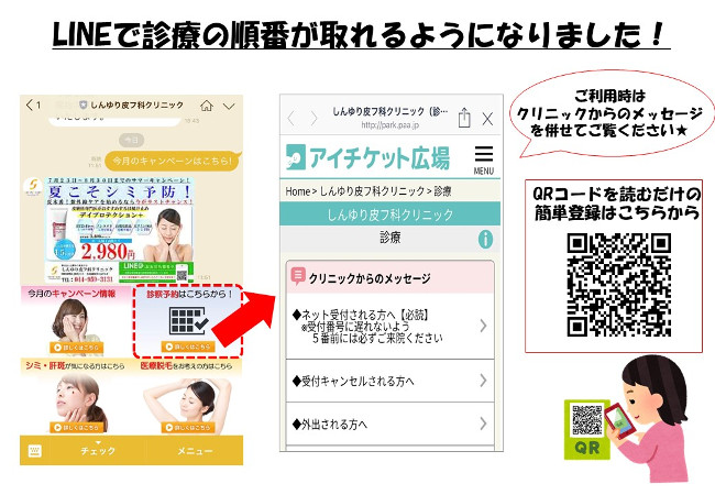 LINE予約方法